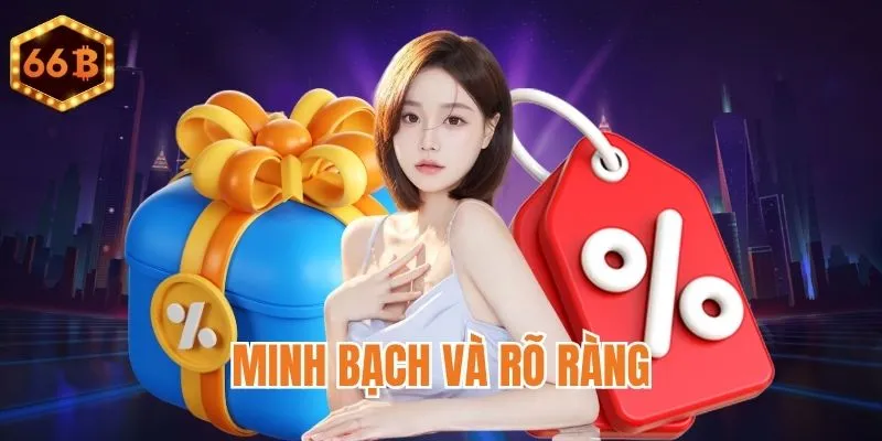 Đảm bảo công khai rõ ràng