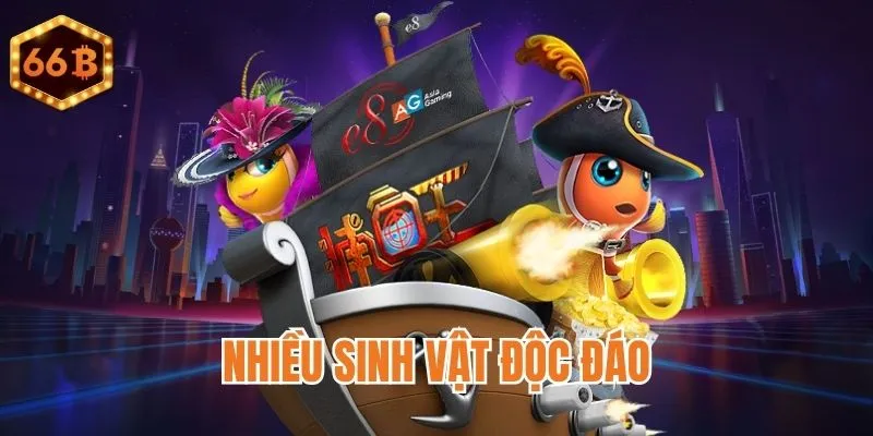 Sinh vật đa dạng và nhận mức điểm hấp dẫn