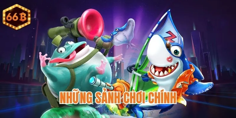 3 Phòng chơi Bắn Cá Đại Dương