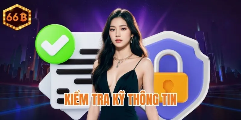 Rà soát lại thông tin